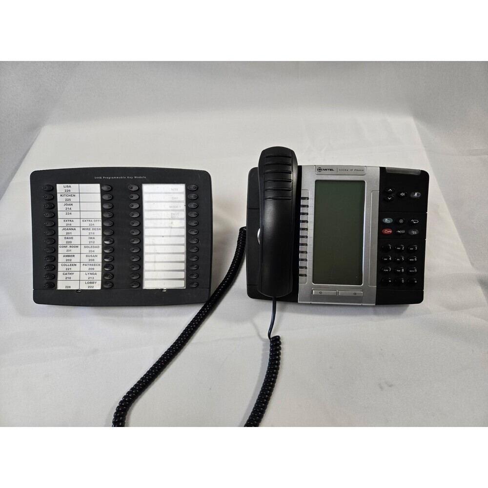 Mitel 5330e IP Phone & 5448 Programable Key Module